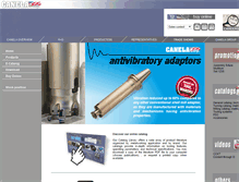 Tablet Screenshot of canelacorp.com